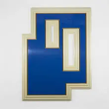 Christian Eckart, Andachtsbild #704, 1987, laminated plywood and lacquered wood