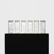 Kara Walker, Canisters, 1997, etched glass