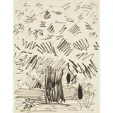 untitled (tree) by Milton Avery, 1954, Flo brush on paper, sold Sep 2010