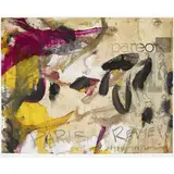 untitled (Paris Review) by Willem de Kooning, 1979, offset color lithograph on paper, sold Sep 2010