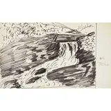 Milton Avery, untitled (Falls Glacier Nat. Park)