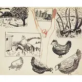 Milton Avery, untitled (sketches)