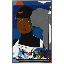 The Slave Ship by Romare Bearden, 1971, screenprint on paper, sold Sep 2010