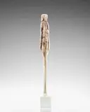 Ermanno Nason, Omaggio a Alberto Giacometti, for Vetreria Gino Cenedese, hand worked glass with scavo surface treatment