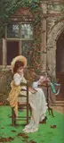 Herbert E. Harley, 'There's sadness in the fancy's dream', oil on panel