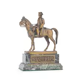 Émile Pinedo, equestrian bronze of Napoleon