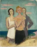 Karl Hofer, Drei Frauen in den Dünen