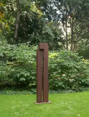 Martine Andernach, Zuneigung, 2004, Corten-Stahl