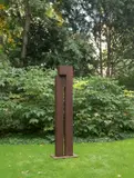 Martine Andernach, Zuneigung, 2004, Corten-Stahl