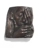 Käthe Kollwitz, Die Klage, 1938, Bronze mit dunkelbrauner Patina