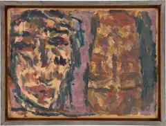 Ohne Titel by Marwan, 2001, Öl auf Leinwand, sold Nov 2025