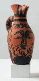 Bearded Yan by Pablo Picasso, 1963, Glazed red earthenware clay, sold Mar 2011