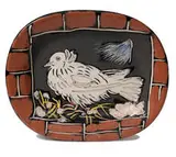 Dove at the Dormer by Pablo Picasso, 1949, Glazed white earthenware clay, sold Mar 2011
