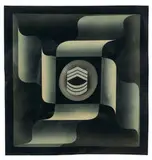 Billy Al Bengston, Tom, 1969, Lacquered polyester resin on aluminum