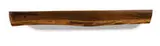Custom wall mounted shelf by George Nakashima, American Black Walnut and Rosewood, sold Mar 2011