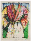 Multicoloured Robe for the Seoul Olympics by Jim Dine, 1988, Lithograph, sold Mar 2011