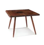 Occasional table with turned legs by George Nakashima, 1955; this example after 1960, sold Mar 2011