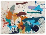 Ronald Davis, Untitled, 1983, Acrylic on papaer