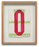 Ed Ruscha, Vowel O (From Vowels: Paintings on Book Covers)