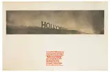 Ed Ruscha, Hollywood Collects, 1970, Poster