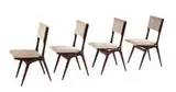 Carlo de Carli, Group of eight side chairs (8), c. 1951, Singer & Sons