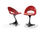 Santiago Calatrava, Pair of chairs, 1986 for the Tabouretti Theater