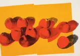 Andy Warhol, Space Fruit: Still Lifes (Peaches), 1979, Screenprint in colors printed on Lenox Museum Board