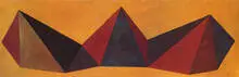 Pyramids by Sol LeWitt, 1986, Lithograph, sold Mar 2011