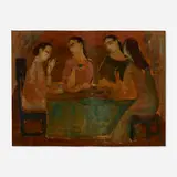 Max Weber, Four Seated Figures
