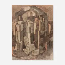 Charles Frederic Ramsey, Assembly, c. 1933, oil on canvas