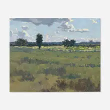 Simon Parkes, Shadows & Light, Lazy Point, 2007, oil on panel