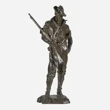 Rough Rider by Allen George Newman, 1904, bronze, sold Nov 2020