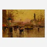 Édouard Cortès, Place de la République