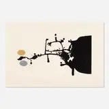 Victor Pasmore, Black Tiger, 1979, screenprint in colors