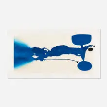 Stromboli by Victor Pasmore, 1980, etching and aquatint in colors on Magnani paper, sold Nov 2020