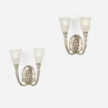 Degue, Double-sconces, pair