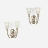Degue, Double-sconces, pair