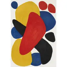 Boomerang by Alexander Calder, 1970-1979, lithograph on paper, sold Sep 2010