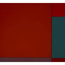 Ludwig Sander, Corinth XVIII, 1962, oil on canvas