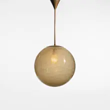 Reticello chandelier by Carlo Scarpa, 1927, glass, brass, sold Jun 2010