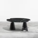 Bilobato coffee table from the Eros collection by Angelo Mangiarotti, 1971, marble, sold Jun 2010
