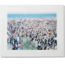 Papeete Beach 2 by Massimo Vitali, 2004, color coupler print face-mounted to Plexiglas, sold Jun 2010
