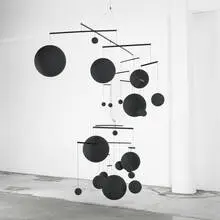 Xavier Veilhan, Le Mobile (3), 2006, painted plastic and aluminum with string and metal
