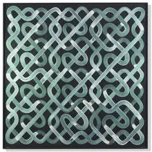 Bernard Frize, N. 76, 2005, acrylic and resin on canvas