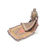 Franz Xavier Bergman, cold painted bronze model of a carpet seller