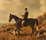 Portrait of John West on Viscount Howard by John Alfred Wheeler of Bath, oil on canvas, sold Feb 2023