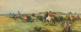 John Atkinson, Riding out with the Hunt