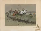 'An Irish yawner'; 'The stone faced 'Narrer-Back'', a pair by 'Snaffles' Charlie Johnson Payne, watercolour and bodycolour over a printed base, offered Feb 2023