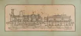 Joseph Woods, Locomotive, pencil