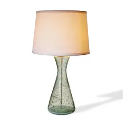 Ercole Barovier, Crepusculo Table Lamp Base, blown glass with colorless, green and yellow inclusions, brass fittings, with Barovier and Toso label, numbered 24134